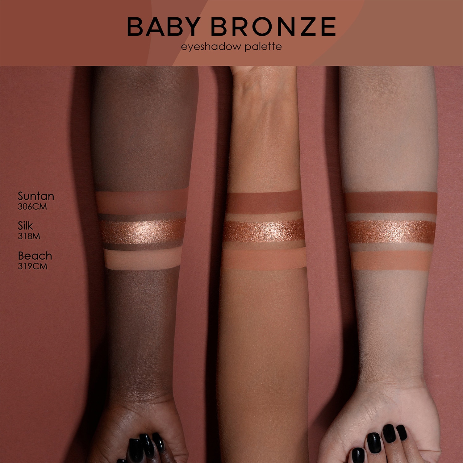 BABY BRONZE EYESHADOW PALETTE (PALETA DE SOMBRAS PARA OJOS)